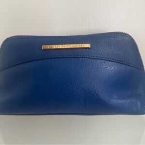 Ralph Lauren Leather Cosmetic Bag